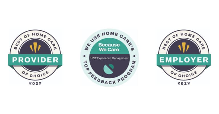 Home Care Pulse Badges Collage